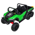 Elektrické autíčko Farmer Truck X-POWER - dvojmiestne, zelené